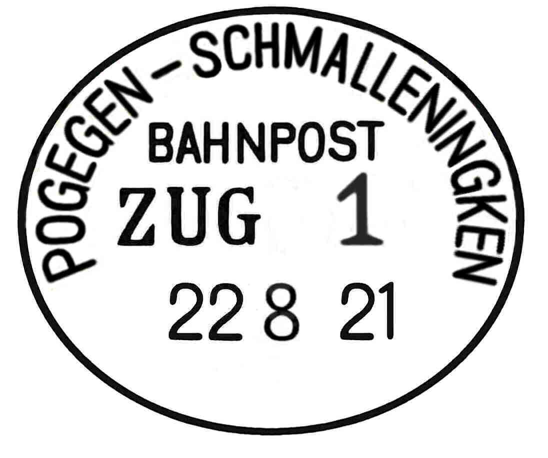 POGEGEN-SCHMALLENINGKEN BAHNPOST