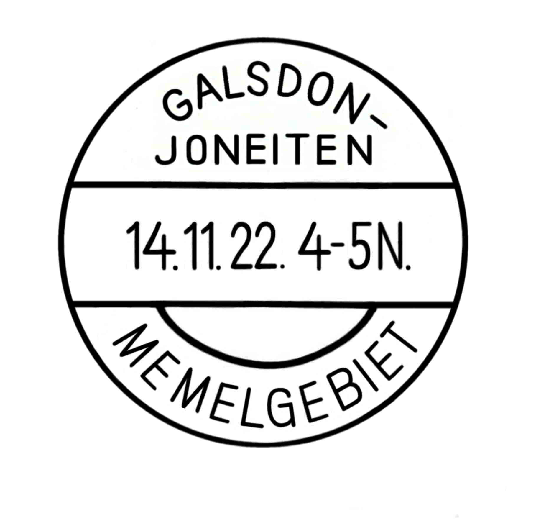 GALSDON-JONEITEN