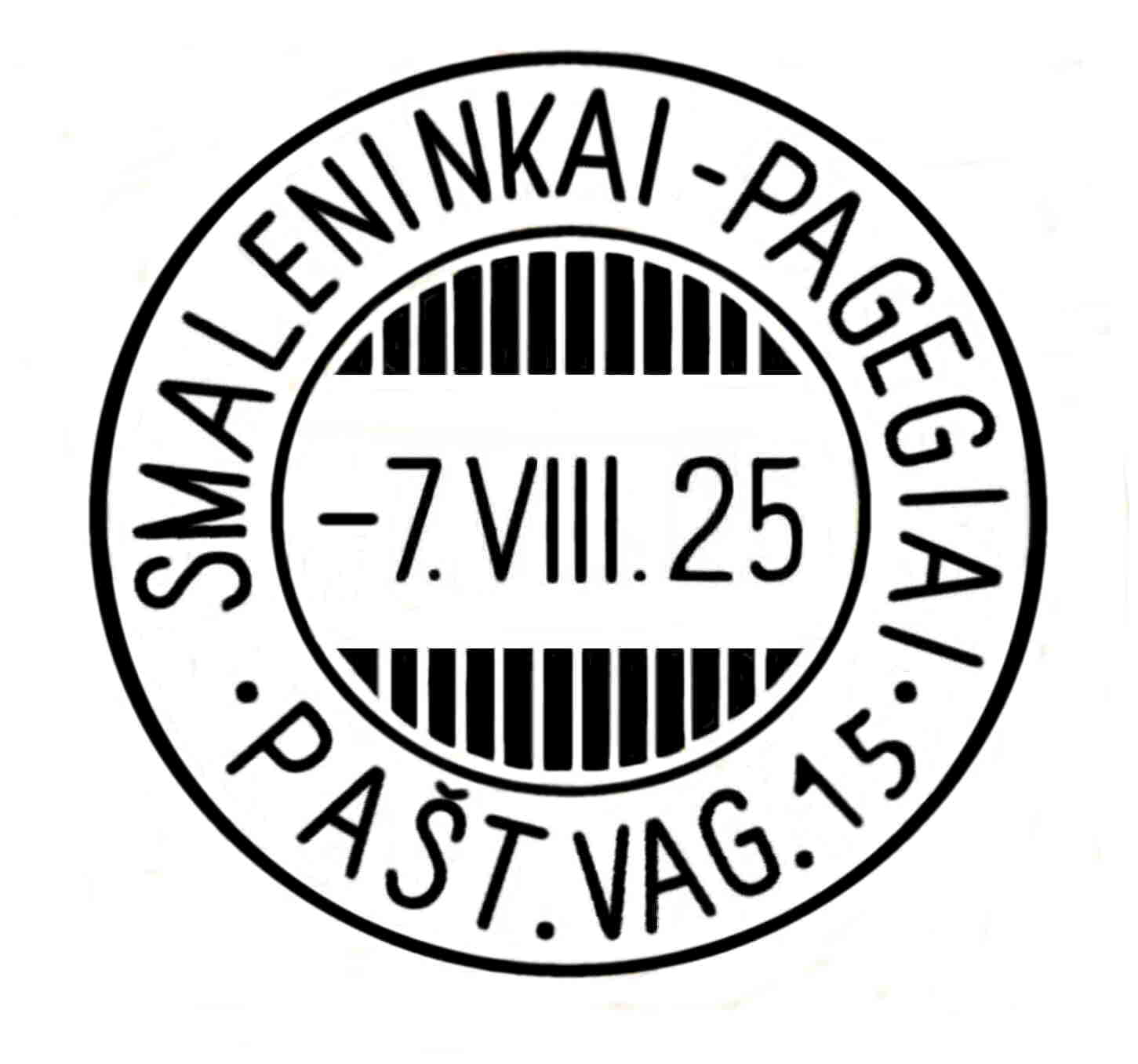 SMALENINKAI-PAGEGIAI