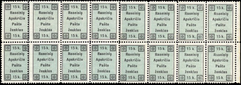 Raseiniai Druckplatte